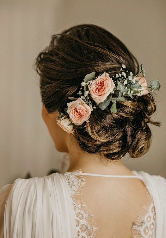 wedding hair design updo